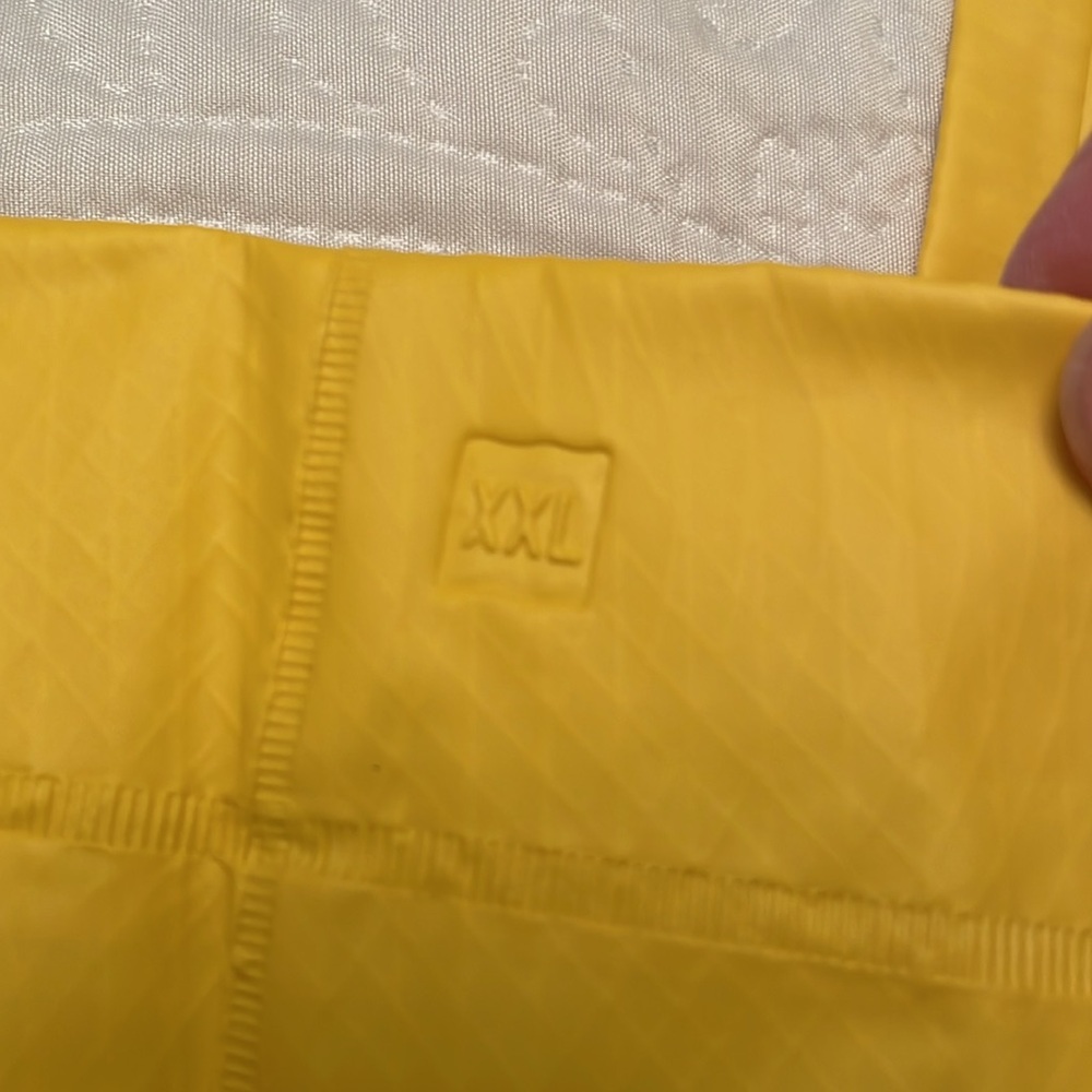 ✔️NEW River City Yellow RainWear XXL Bib Overalls Waterproof NEVER USED - Picture 11 of 12